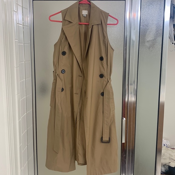 a new day Jackets & Blazers - A new day khaki trench vest